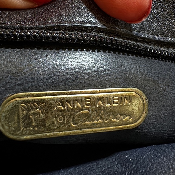 Anne Klein by Calderon Crossbody, Shoulder, or Clutch Black purse/bag 10” x 6” - Picture 9 of 9